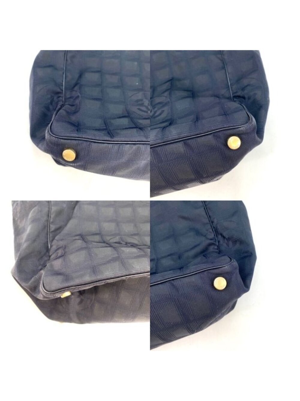 Chanel Tote New Travel Line Black CC Logo - Picture 6 of 16